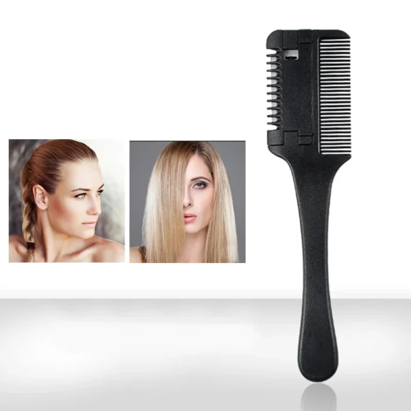 1pc Hair Cutting Comb Hair Brushes with Razor Blades Hair Trimmer Cutting Thinning Tools Barbershop Hair Salon Styling Tool Comb - Image 22