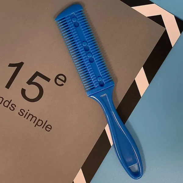 1pc Hair Cutting Comb Hair Brushes with Razor Blades Hair Trimmer Cutting Thinning Tools Barbershop Hair Salon Styling Tool Comb - Image 7