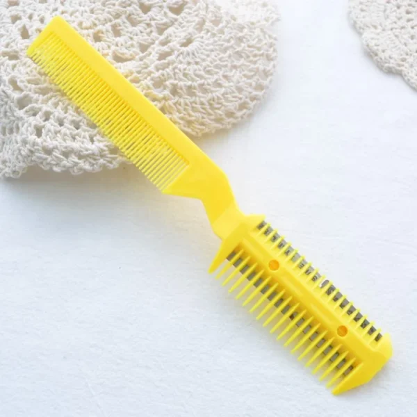1pc Hair Cutting Comb Hair Brushes with Razor Blades Hair Trimmer Cutting Thinning Tools Barbershop Hair Salon Styling Tool Comb - Image 11
