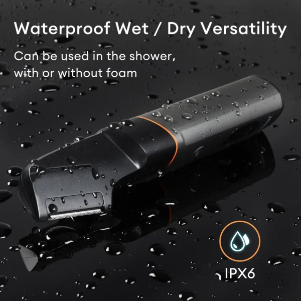 Kensen S16 Body Hair Shaver Kits for Men 3 In 1 Beard Hair Trimmer IPX6 Waterproof Hair Cutting Machine Electric Clipper Barber - Image 5