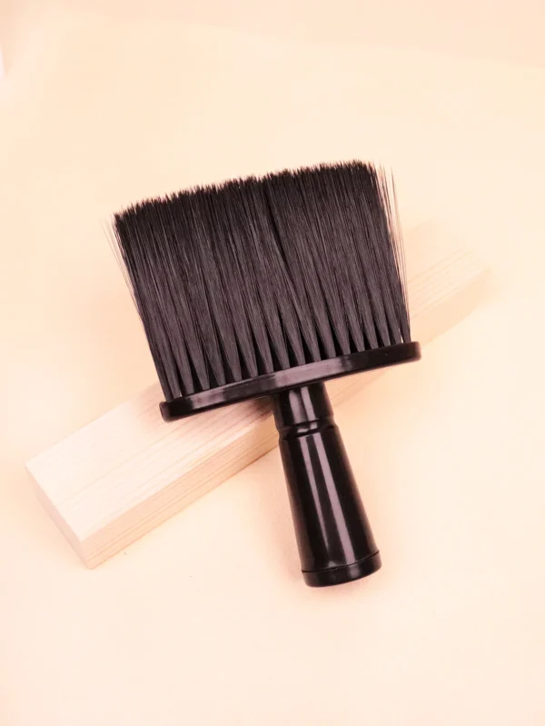 1 hair brush neck hair brush black soft cleaning facial brush suitable for hairdressers and household，Special for real hair wigs - Image 3