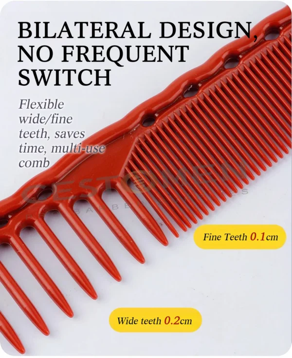 NEWEST Pro Stylist Tapered Comb Heat Resistant Women Smooth Hair Combs Barbershop Hair Cutting Comb For Men Hair Styling Tools - Image 17