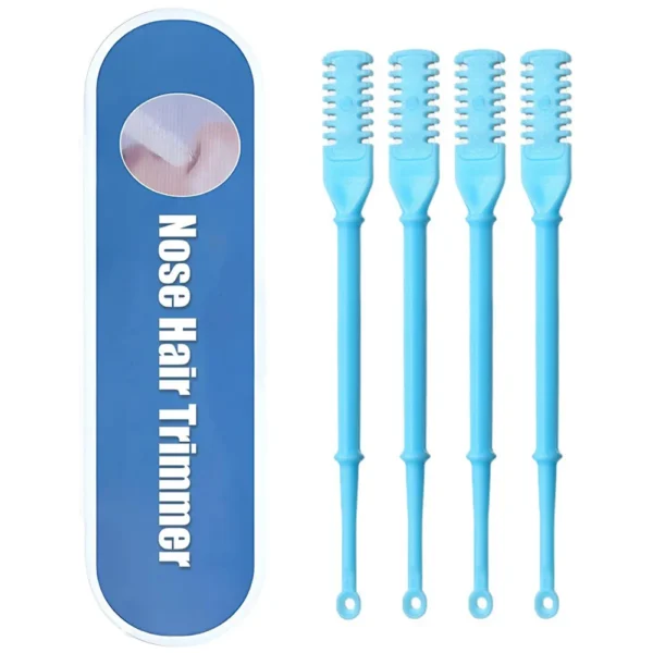 3pcs Double Nose Hair Scissors Nose Hair Trimmer Manual Nose Hair Removal Tool Double-sided Blade Hair Removal Accessories - Image 14