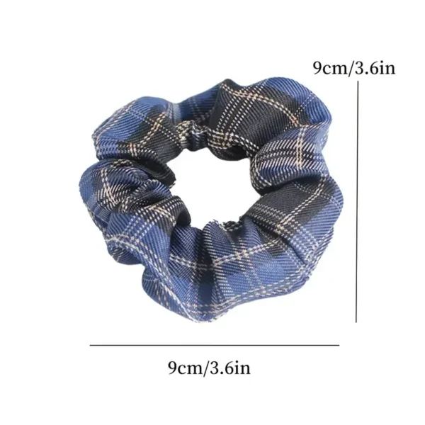 10Pcs Temperament College Style Large Intestine Hair Bands Sweet and Cute Tie Their Hair Accessories for Women Headwear - Image 4