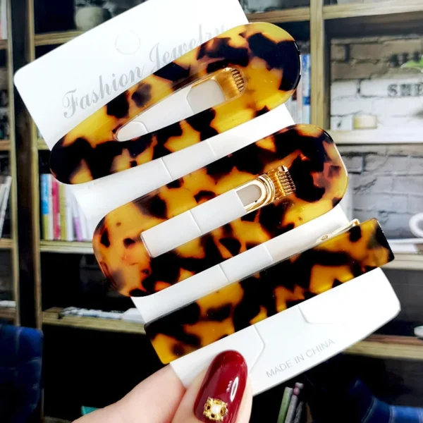 2/3pcs Hair Clip Set Acetate Hairpin Women Hair Accessories Jewelry Korean Femme Barrettes Hairgrip For Woman Girls Headwear - Image 70