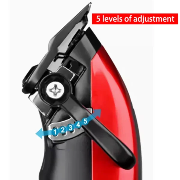 WMARK NG-X1 Professional Hair Clippers for Men,Microchipped Magnetic Motor 10000RPM 9V with Charge Stand,Cordless Cutter Trimmer - Image 6