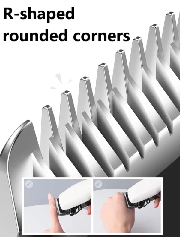 Kemei Professional Hair Clipper Rechargeable Hair Trimmer For Men Shaver Hair Cutting Machine Barber Accessories Cut Machin - Image 16