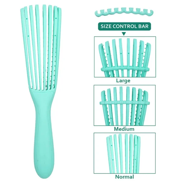 Hair Comb Detangling Brush Scalp Massage Hair Brush Detangler Brush for Curly Hair Thick Hair Octopus Hairbrush Women Men Salon - Image 5