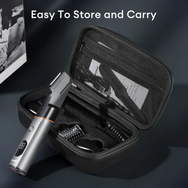 Kensen S16 Body Hair Shaver Kits for Men 3 In 1 Beard Hair Trimmer IPX6 Waterproof Hair Cutting Machine Electric Clipper Barber - Image 6