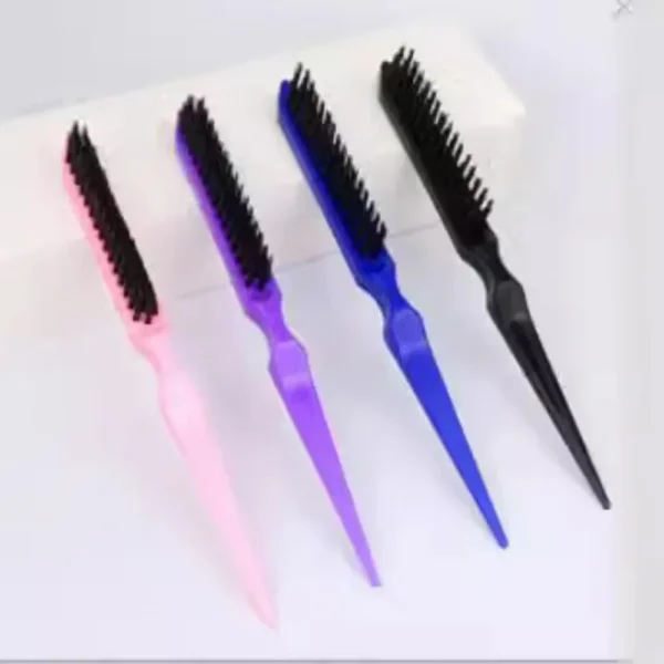 Explosive Three Rows of Bristle Comb Coiffure Curly Hair Fluffy Comb Evening Styling Comb Studio Pointed Tail  Для Волос