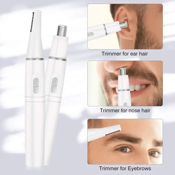 Multifunctional Electric Nose Trimmer Nose Hair Cut Clipper Eyebrow Trimer For Men Women Beauty Tool Safe Lasting Face Care Tool - Image 9
