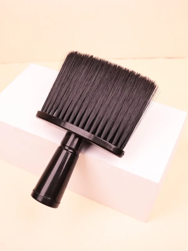 1 hair brush neck hair brush black soft cleaning facial brush suitable for hairdressers and household，Special for real hair wigs - Image 5