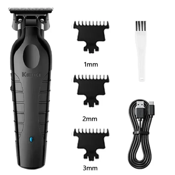 Kemei Hair Clipper Kit KM-2296 KM-2299 KM-1102 Men's Electric Hair Trimmer Machine Professional Hair Cutting Machine Clipper - Image 7