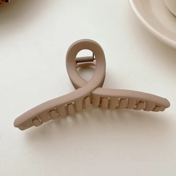 Women Hair Claw Clips Korea Coffee Beige Acrylic Large Hair Claw Hairpin Geometric Barrettes Crab Girl Headwear Hair Accessories - Image 68