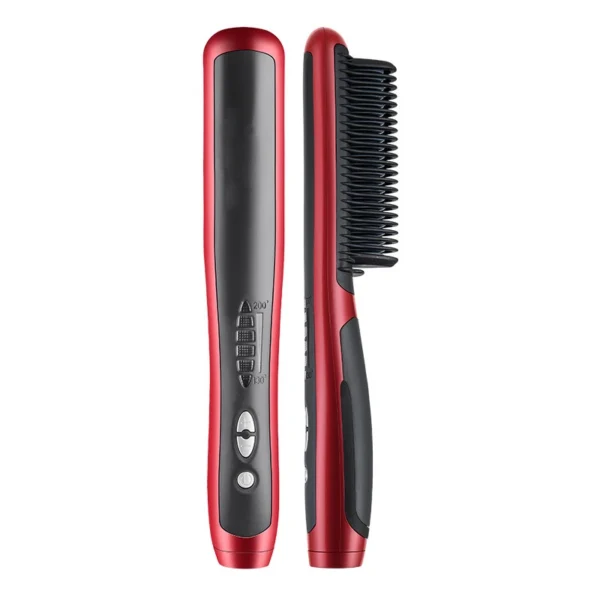 Multifunctional Hair Straightener Professional Quick Heated Electric Hot Comb Curler Hairstyle Brush Curling Iron Stying Tool - Image 7