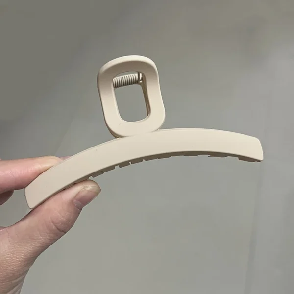 Women Hair Claw Clips Korea Coffee Beige Acrylic Large Hair Claw Hairpin Geometric Barrettes Crab Girl Headwear Hair Accessories - Image 35