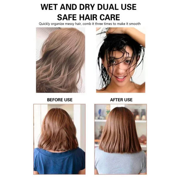 Air Cushion Comb Tangled Hair Comb Hair Brush Massage Anti-static Hollow Out Wet Curly Hair Brushes Barber Styling Tool - Image 18