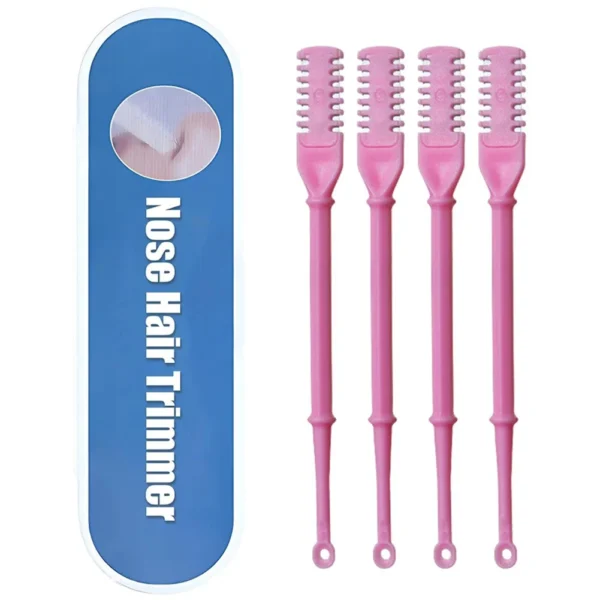 3pcs Double Nose Hair Scissors Nose Hair Trimmer Manual Nose Hair Removal Tool Double-sided Blade Hair Removal Accessories - Image 13